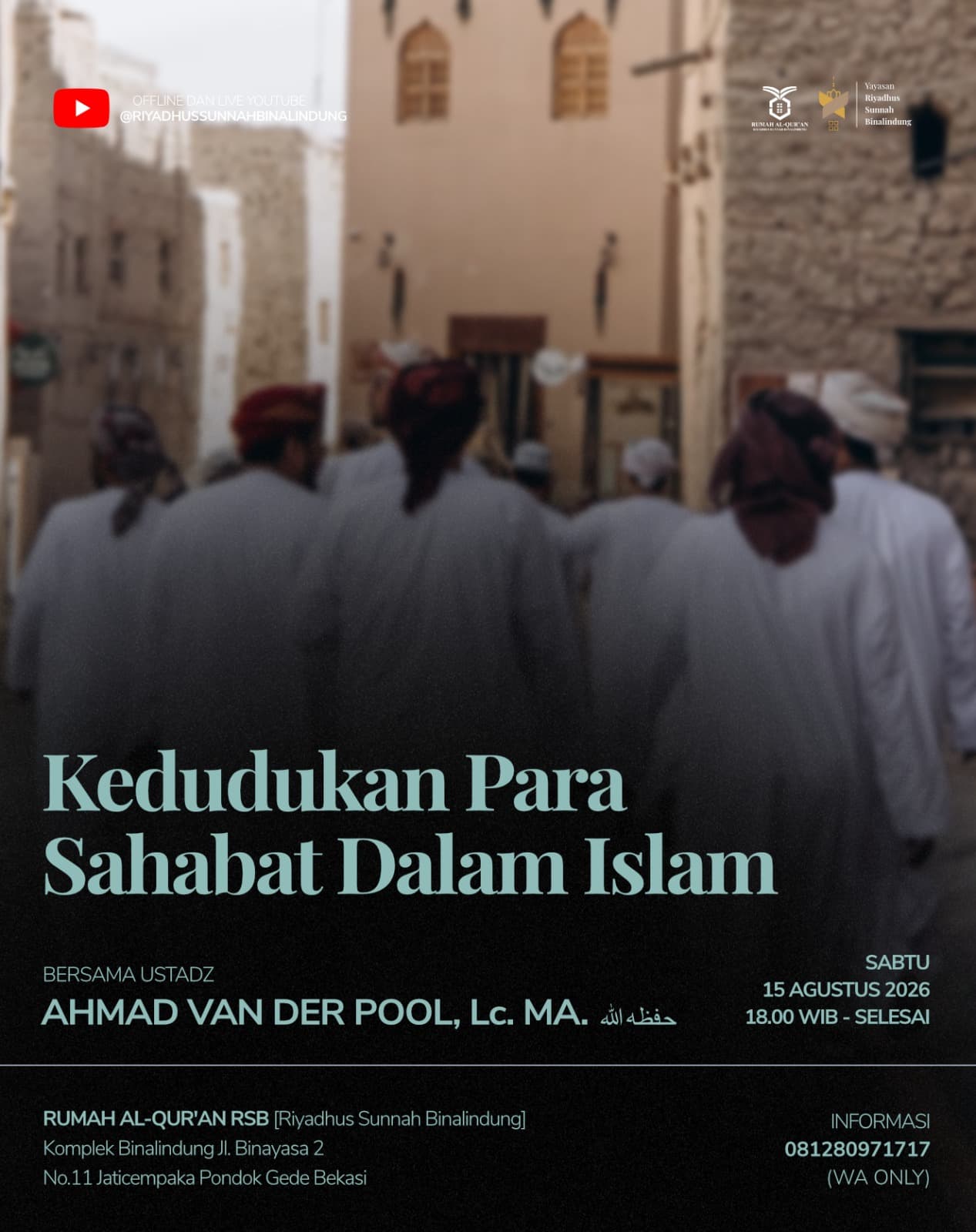 Kedudukan Para Sahabat Dalam Islam Yayasan Riyadhus Sunnah Binalindung
